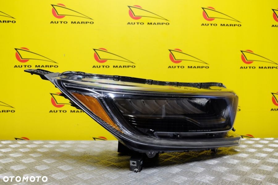 HONDA CRV CR-V 2018- REFLEKTOR LAMPA PRAWA FULL LED 8 PIN CIEMNY CHROM USA - 3