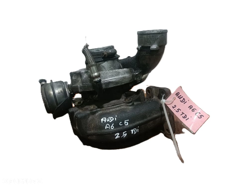 AUDI A6 C5 97-04 r. 2,5 TDI TURBOSPRĘŻARKA TURBINA TURBO 059145701C + - 1