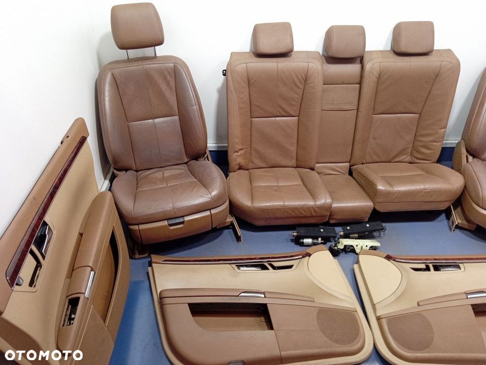 MERCEDES S W221 LONG FOTELE KANAPA BOCZKI KOMPLET EU - 3