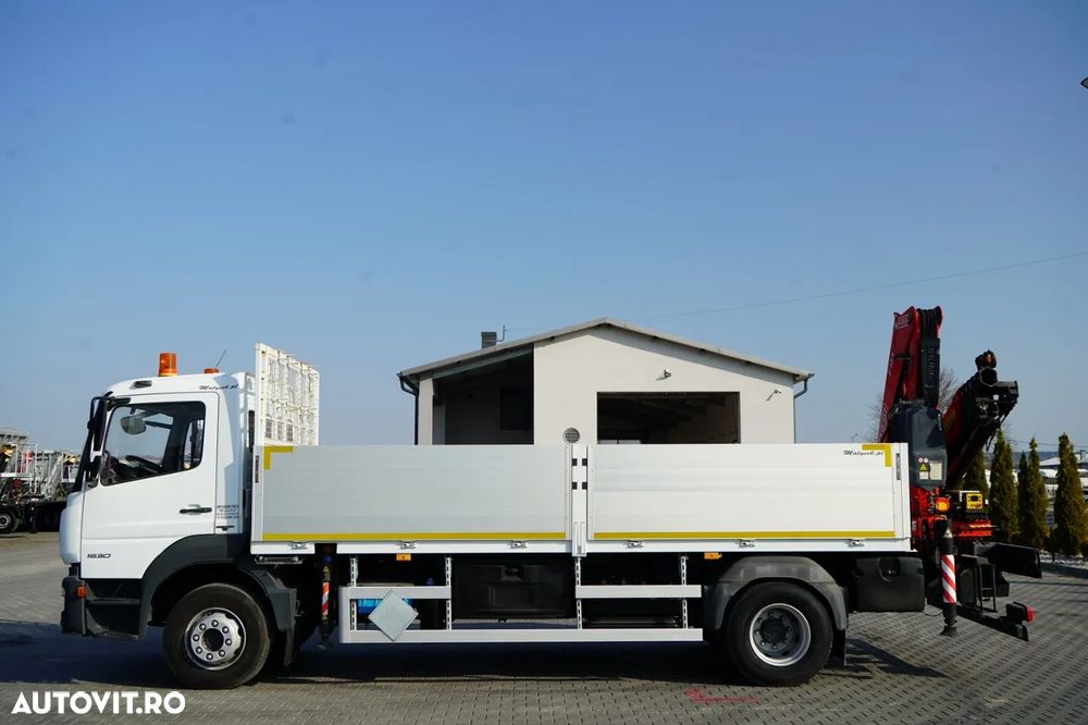 Mercedes-Benz ATEGO / 16 30 / E6 / CUTIE DE VITEZE + HDS FASSI F 155 / ADR / RADIO CONTROL - 11