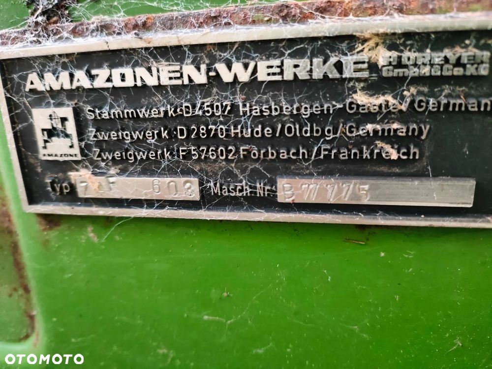 Amazone ZAF 603 - 5