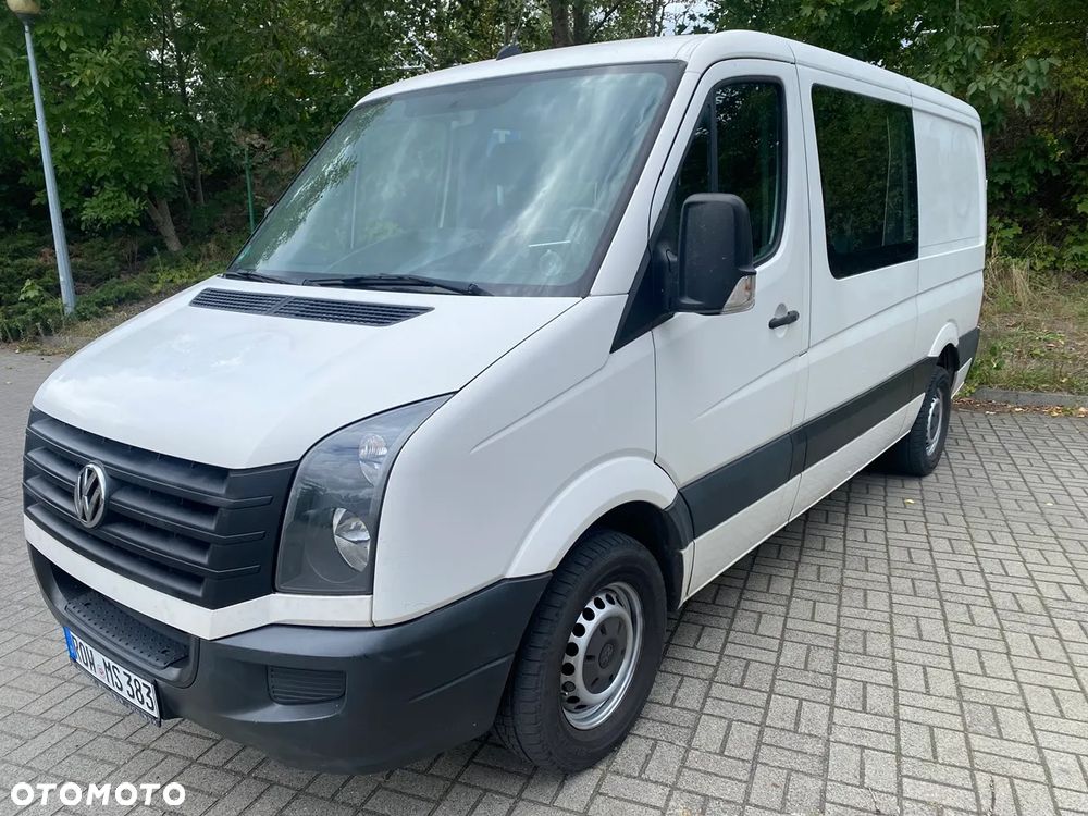 Volkswagen Crafter 2.0 Tdi 136KM Klima Brygadowka Doka 6 osobowa  2016 Zadbany - 1