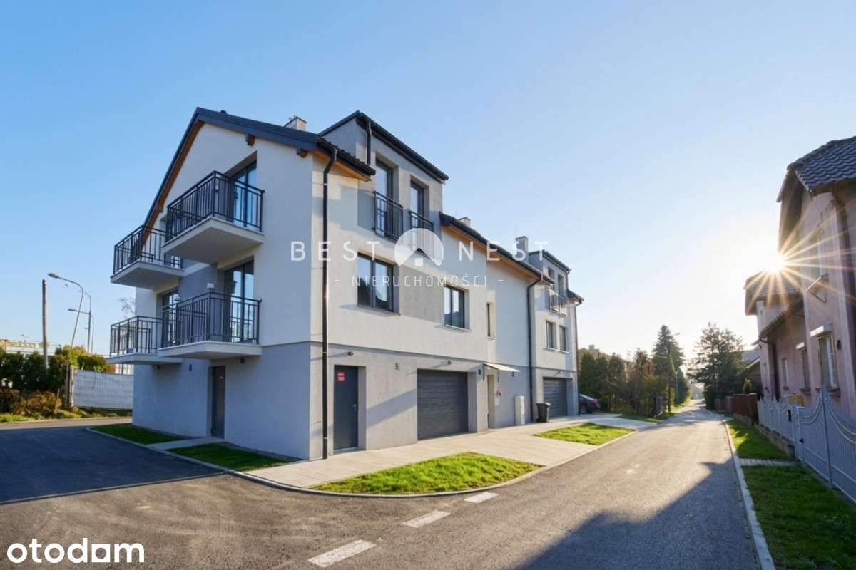Gotowe trzypokojowe mieszkanie z dużym garażem