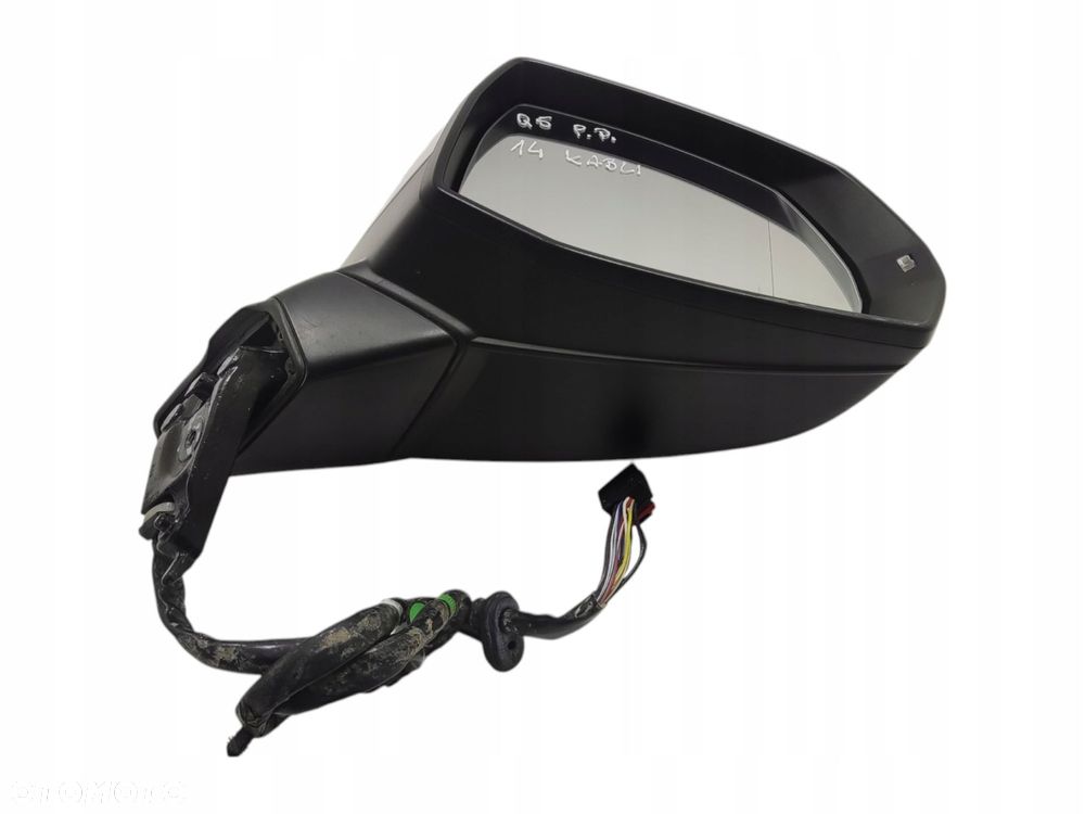 lusterko prawe elektryczne audi q5 ii 80a 2016-2020 14 kabli europa - 1
