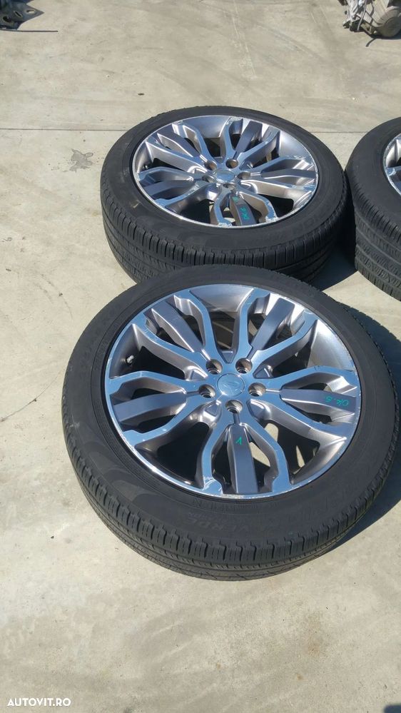 Set jante aliaj r21 land rover range rover sport 2 l494 dk621007ea dk621007fa dk6m1007na 9.5jx21eh2 - 2