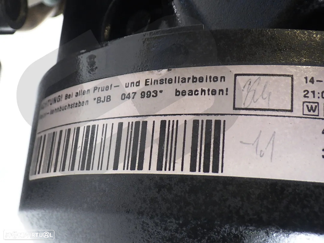 Motor VW Caddy 1.9TDi 77KW Ref: BJB - 7