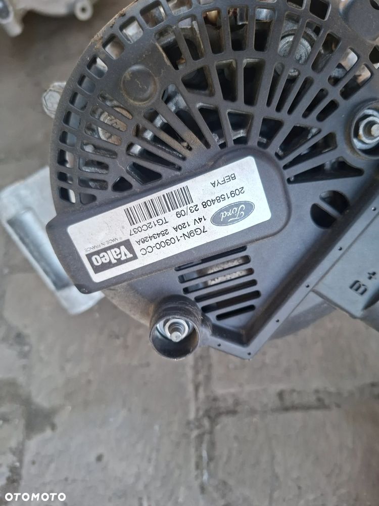 ford focus fiesta mk7 7g9n-10300 cc  tg12c037 alternator test. poznan - 3