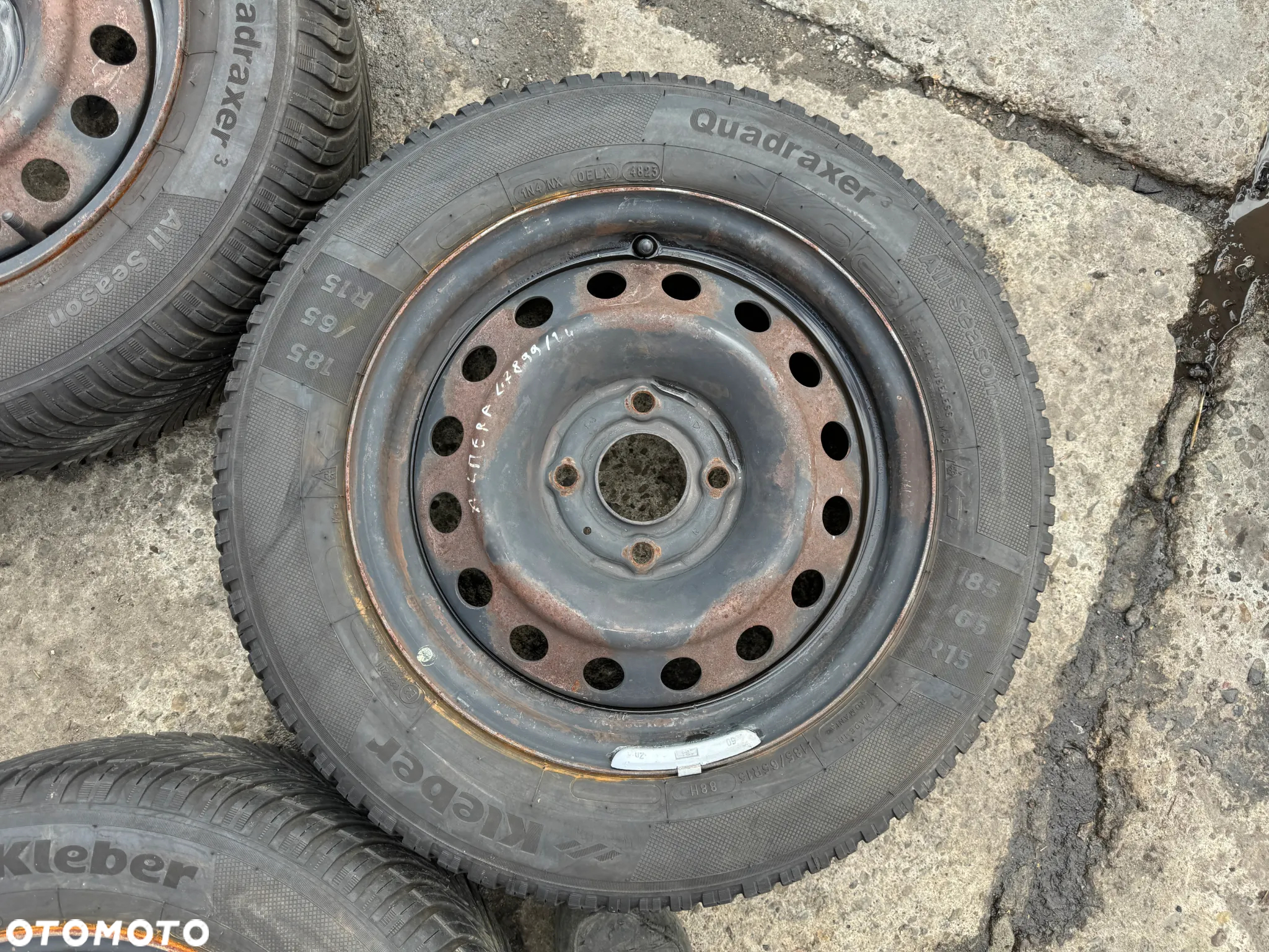 Koła felgi stalowe opony 15' Nissan 4x114,3 15x6J ET45 40300-2F815 OE - 5