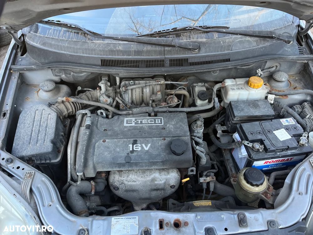 Motor fara anexe Chevrolet Aveo 1,4 16v benzina 69KW tip F14D3 rulaj 112.000km - 1