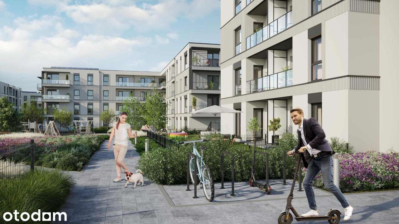 2-pokojowe mieszkanie 36m2 + balkon Bezpośrednio