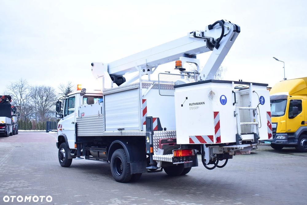 Mercedes-Benz Vario 816 / Euro 5/ 4x4/ Zwyżka/ Podnośnik koszowy Ruthmann TB 220/ 22 m. / Steiger/ Hubarbeitsbühne/ Reduktor ! / Sprowadzony z Niemiec/ Stan Perfekcyjny ! - 40