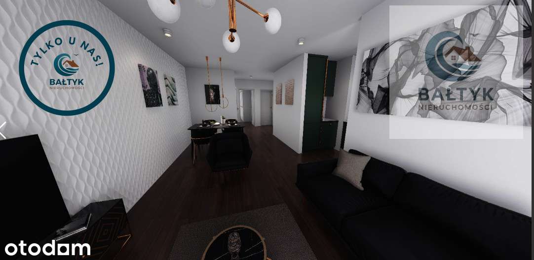 Apartament do własnej aranżacji nad Motławą