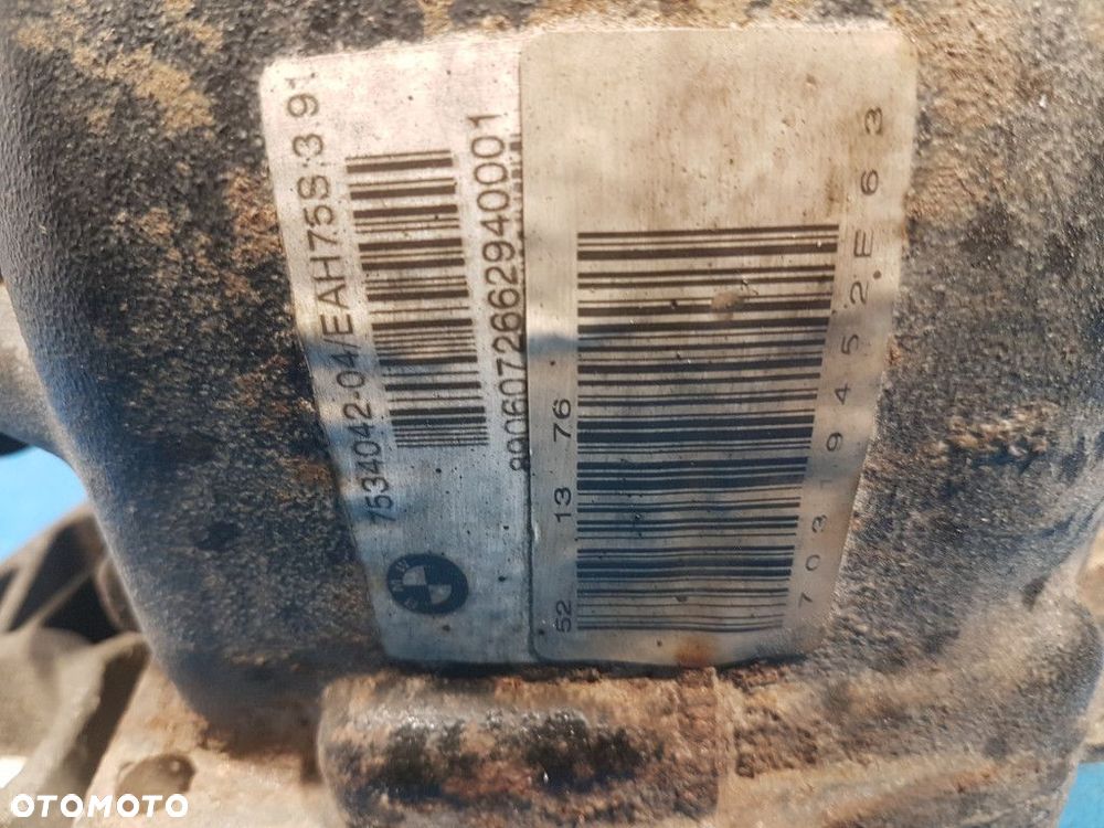 BMW 6 E63 3.0 638i MOST TYLNY 7534042 3:91 AUTOMAT - 2