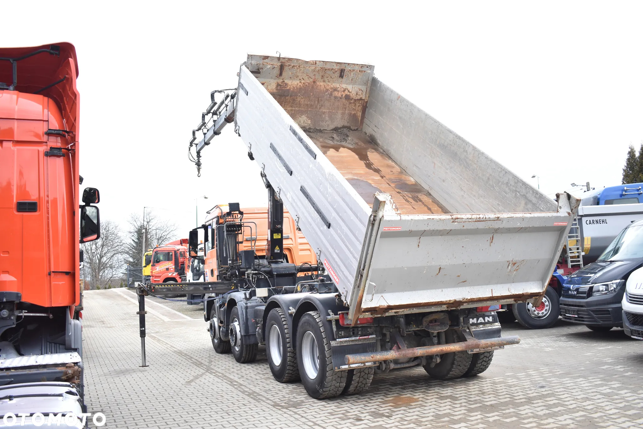 MAN TGS 35.400 Euro5 Wywrotka 8x4 + HDS HIAB XS 144 / Manual/ Resor / Kran/ Crane / Manipulator/ Sprowadzony z Austrii - 28