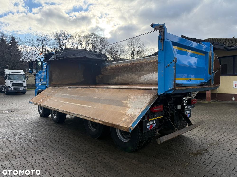 MAN 35.500 TGS wywrotka 8x6, 3-str. MEILLER, BORDMATIC, 283 t.km., TOP! - 3