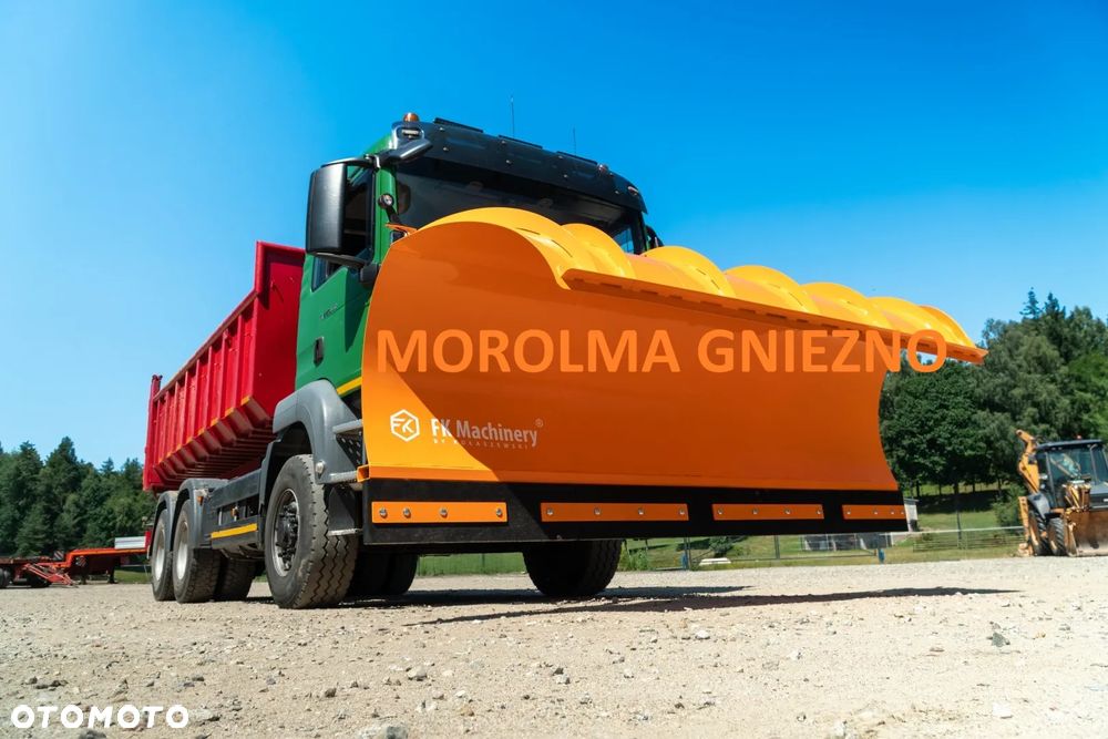 Pług śnieżny do samochodu FALCON FK MACHINERY do śniegu komunalny - 7
