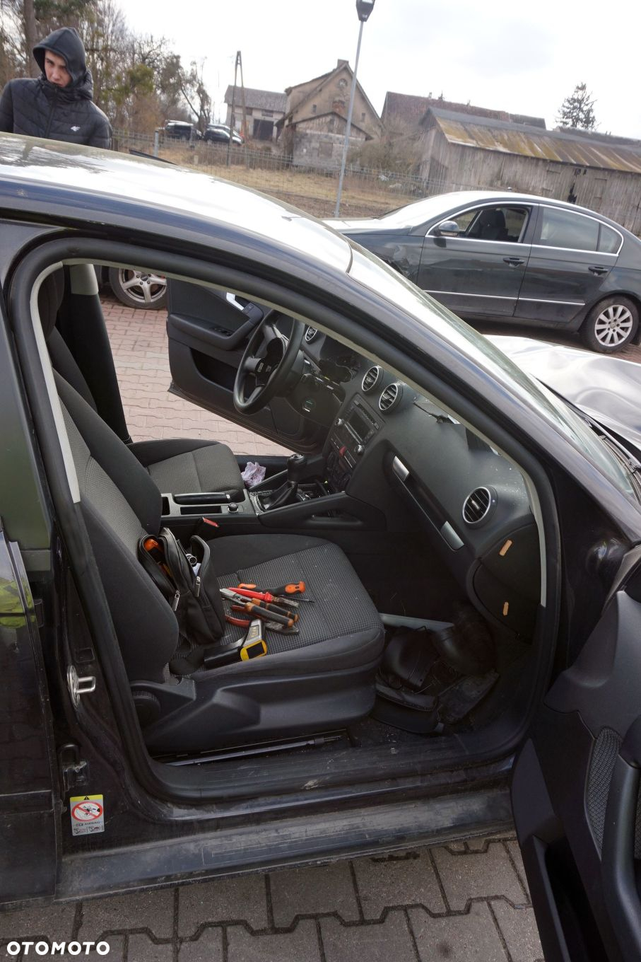 AUDI A3 8P 5D HB 2008 LZ7L 1.9 TDI BLS 105KM KBL SZARY na części - 14