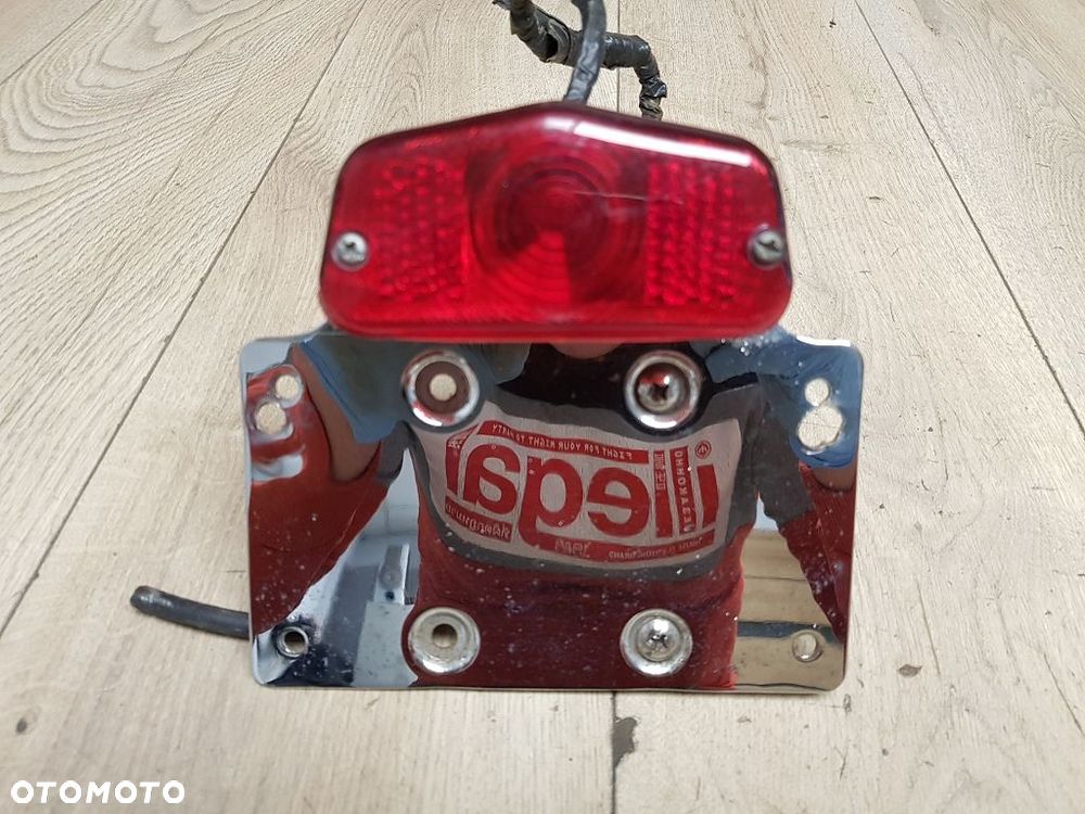 Uchwyt tablicy boczny lampa Chopper - 5