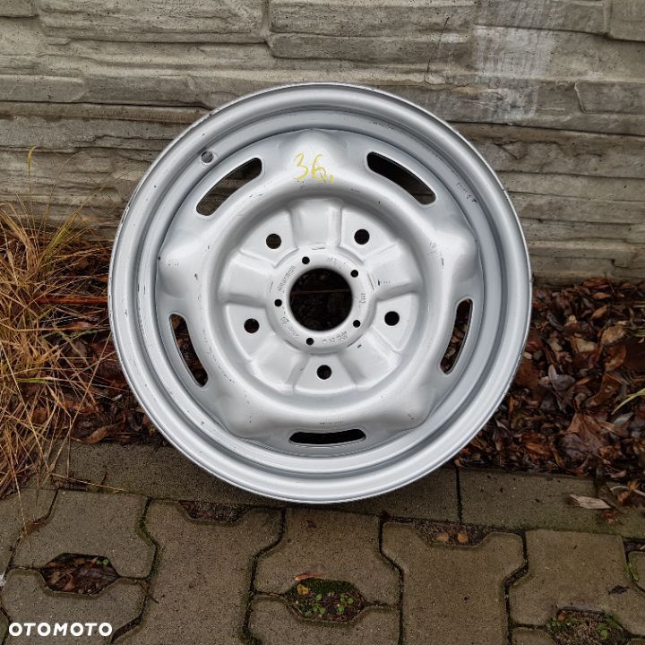 1x 5,5x16 ET56 5x160 Nowa felga stalowa Ford Transit - 1