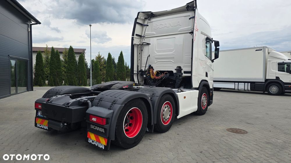 Scania Scania R500 bez EGR 6x2 pusher retarder full air 2 zbiorniki super stan świeży import! - 26
