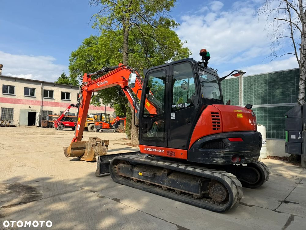 Kubota KX 080 - 4 alfa 2 - tylko 1181 MTG - 3