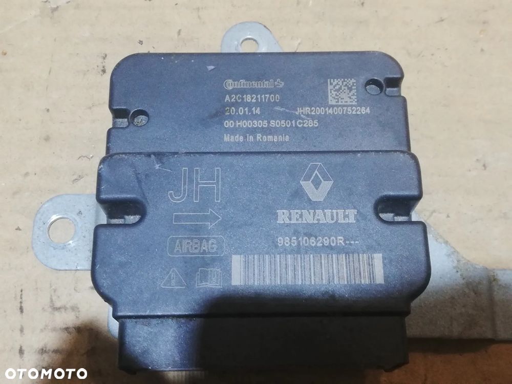 SENSOR PODUSZEK AIRBAG 985106290R RENAULT MASTER - 2