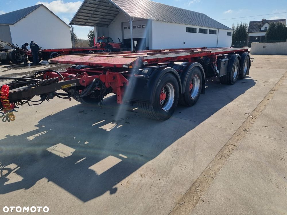 Kel-Berg Przyczepa Hakowiec Wywrotka do Przewozu Kontenerów 4 osie 7,50 m - 5