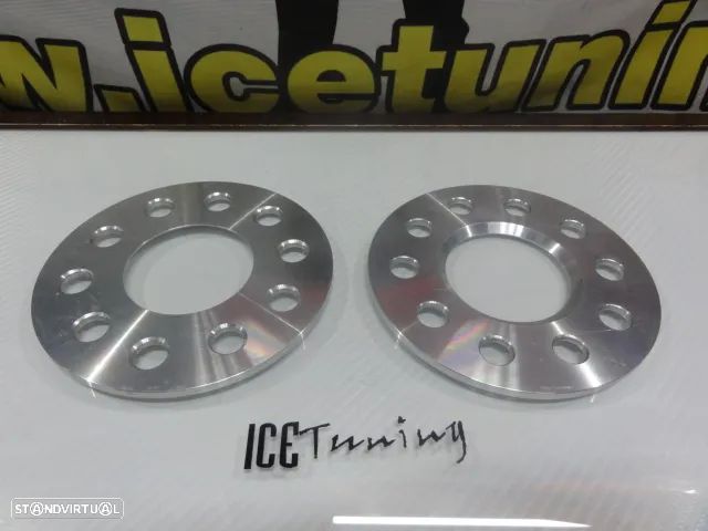 Espaçadores Jom 5MM, 10MM, 15MM ou 20MM para Alfa Romeo, Cadillac, Citroen, Chevrolet, DS, Dodge, Fiat, Jeep, Opel, Peugeot, Pontiac, Toyota, Saab, Saturn, Tesla, Volvo 5x110 / 5x108 BC 65.1 - 5