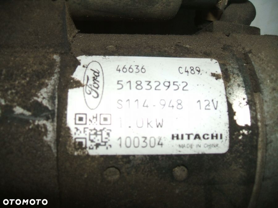 FIAT 500 GRANDE PUNTO PANDA BRAVO II FORD KA ROZRUSZNIK STARTER 1.2 1.4 - 2