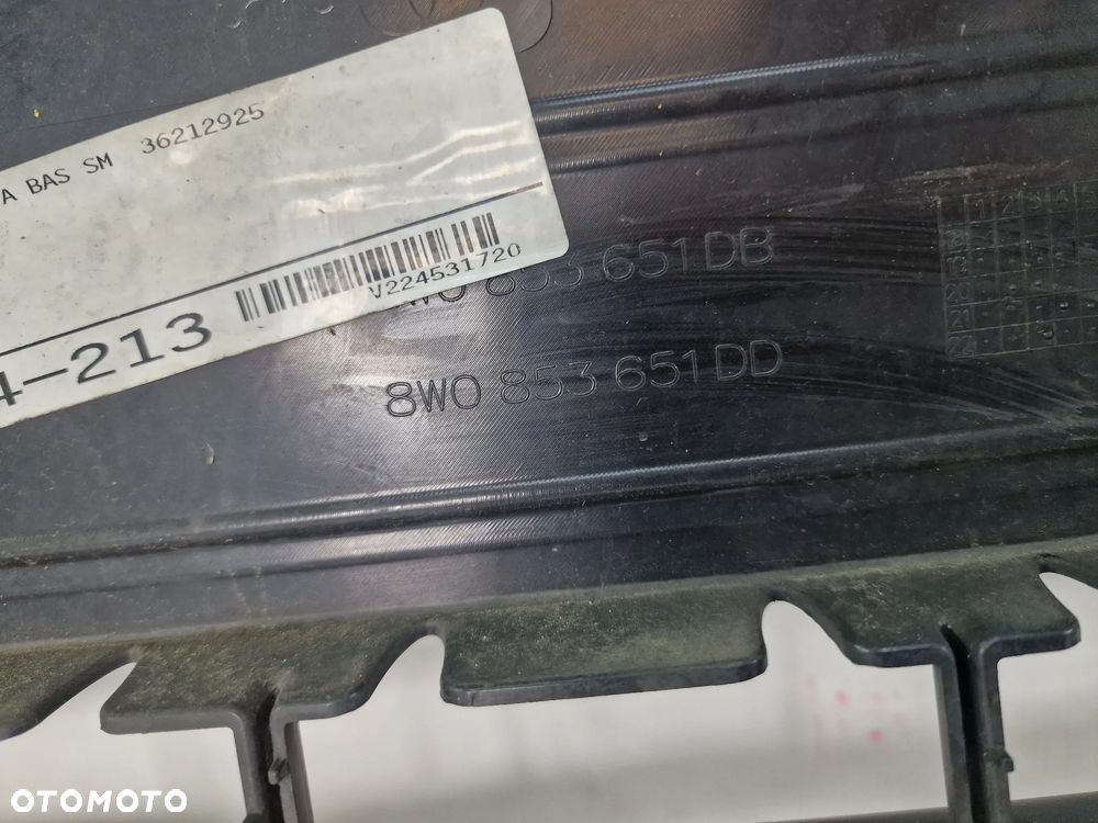 AUDI A4 B9 LIFT 19- ZDERZAK PRZEDNI PRZÓD NA SPRYSKI + 4xPDC 4X PDC + ŁADNA ATRAPA / GRILL , BARDZO ŁADNY , NR 8W0807437AG / 8W0807437AJ , NR AUKCJI NZ1361 - 31