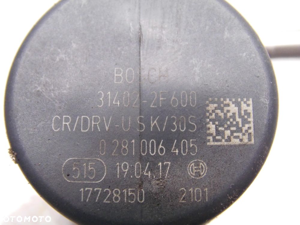 LISTWA WTRYSKOWA CZUJNIK ZAWÓR CIŚNIENIA PALIWA HYUNDAI I40 LIFT 1.7CRDI ORYGINAŁ - 3