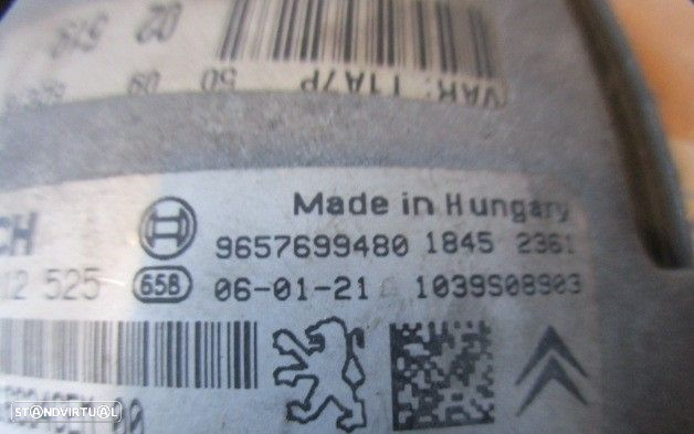 Centralina 9661728580 0281012525 9653667680 9641551180 PEUGEOT 206 VAN 2006 1.4HDI 70CV 3P BRANCO ORIGINAL - 6