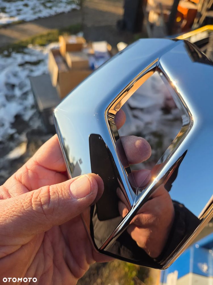 Znaczek emblemat Logo Renault Captur Clio IV Megane III Scenic III 628909470R - 5