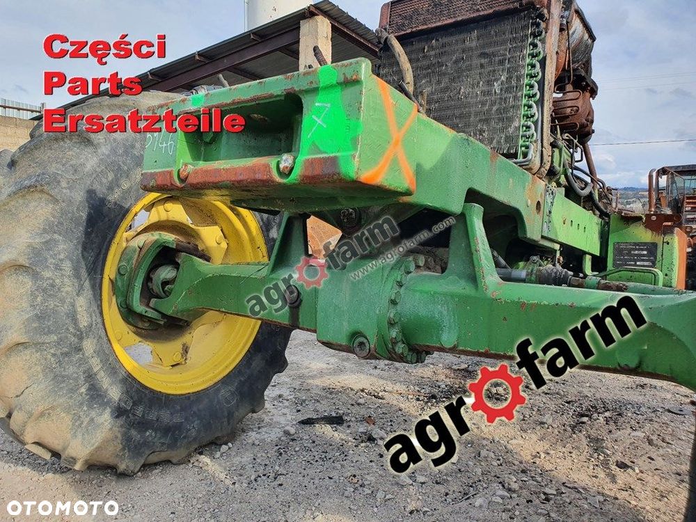 John Deere 2140 części, skrzynia biegów, silnik - 2