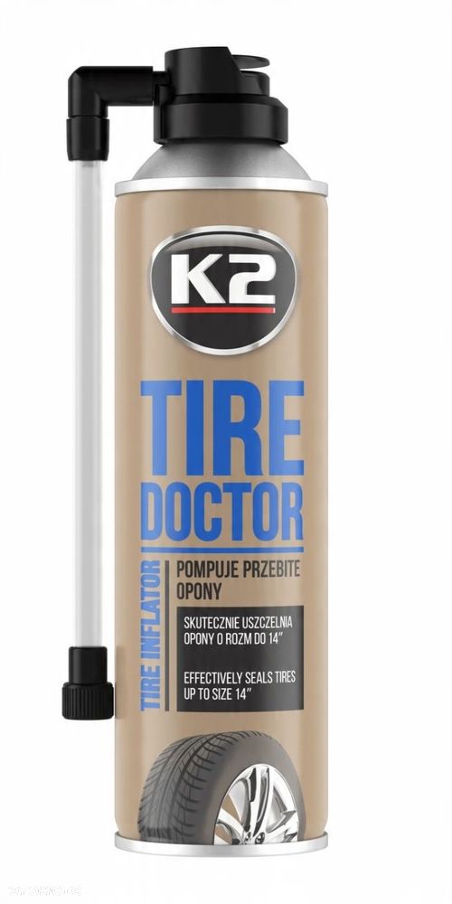 Uszczelniacz przebitych opon K2 Tire Doctor 500 ml - 13