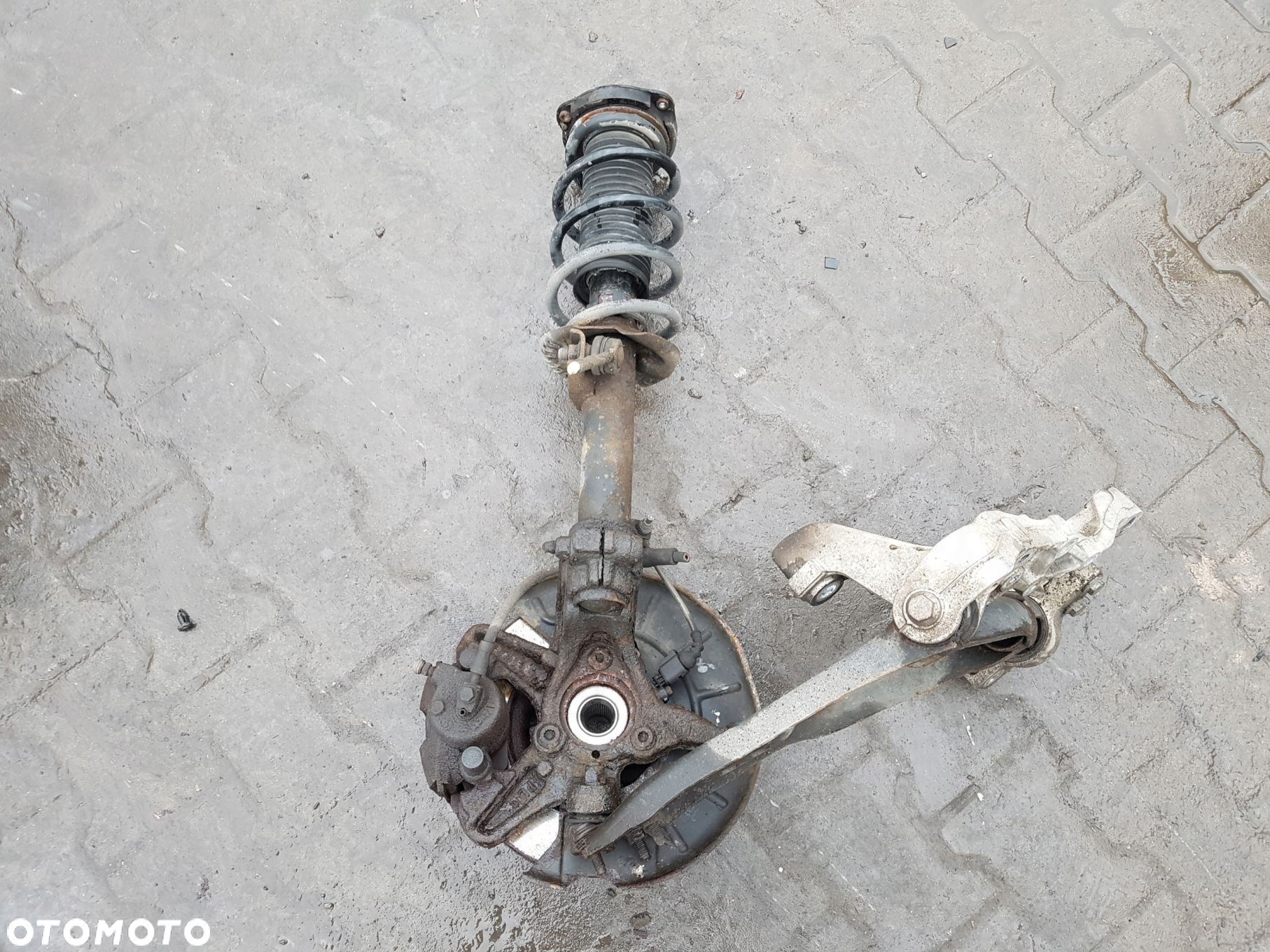 SEAT LEON 2 II LIFT 09-12r 1.6 TDI AMORTYZATOR ZWROTNICA PRAWA PRZÓD - 3
