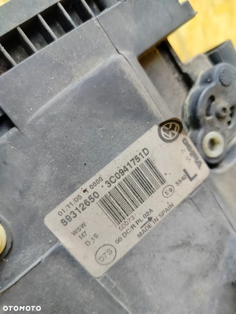 Lampa Przód Przednia Lewa VW Passat B6 BI-Xenon 05-10r. - 4