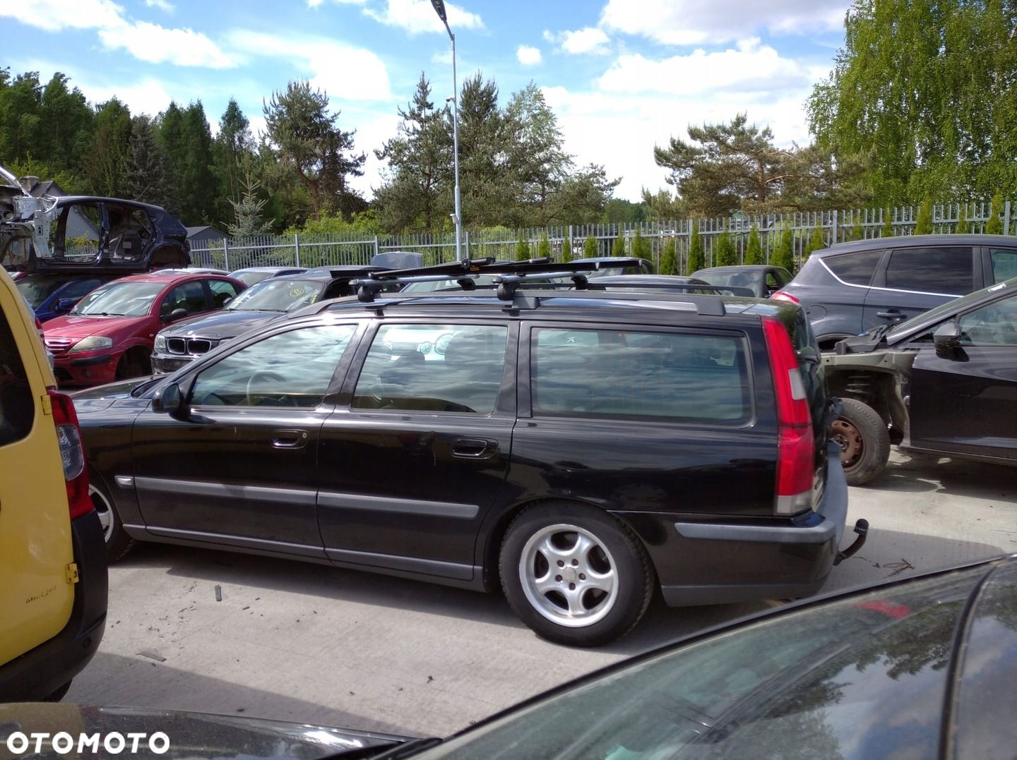 VOLVO V70 2 II 00- DRZWI PRAWE TYŁ TYLNE CZARNE 019-26 - 12