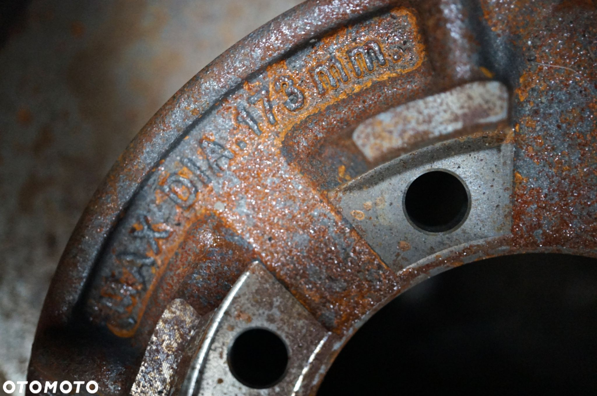 TARCZE HAMULCOWE TYŁ DAILY III KM 7180256 NOWE OEM PEŁNE I II III IV V IVECO 1999-2007 - 11