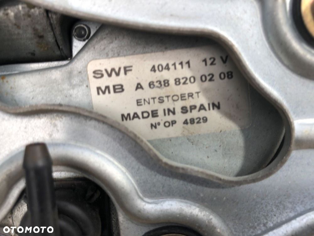 SILNIK WYCIERACZEK TYŁ  MERCEDES-BENZ VITO Autobus (W638) 1996 - 2003 108 D 2.3 (638.164) 58 kW [79 - 3