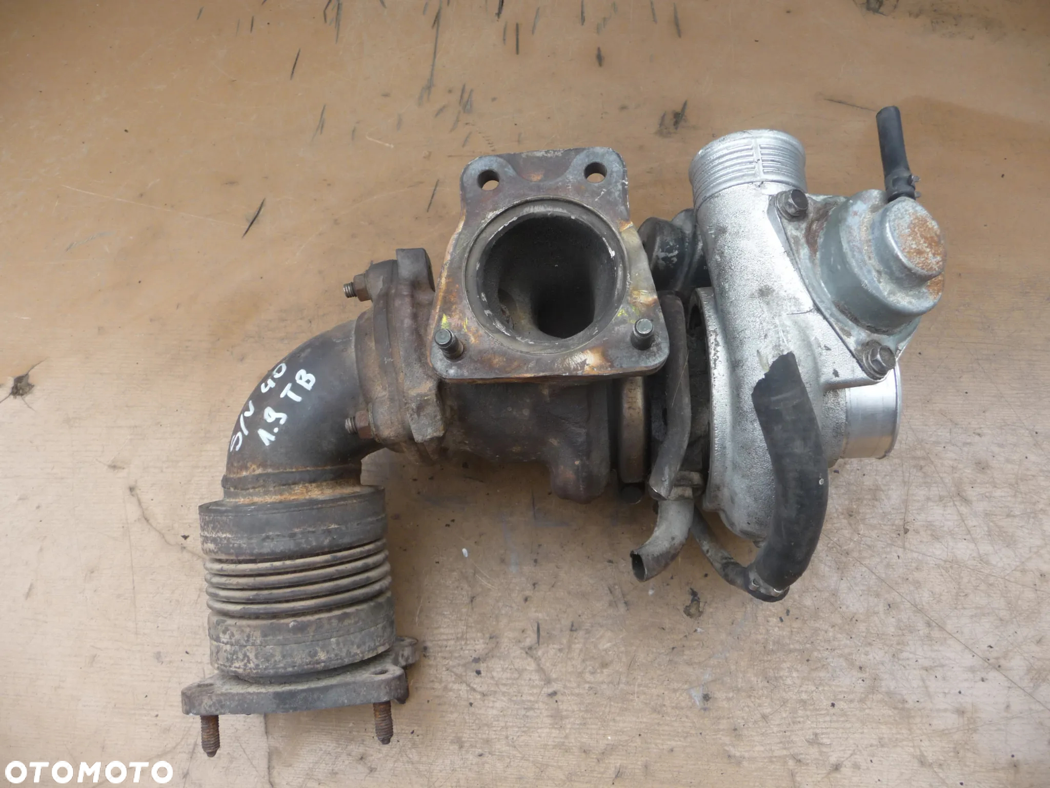 VOLVO S40 V40 95-04 1.9T4 S60 S80 V70 2.5T TURBO BENZYNA TURBINA TURBOSPRĘŻARKA 49377-06000 - 8