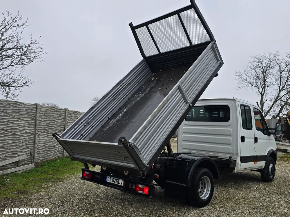 Iveco Daily 65C18 Basculanta 3 parti Benă 3.2m Obloane 50cm 7 Locuri - 4