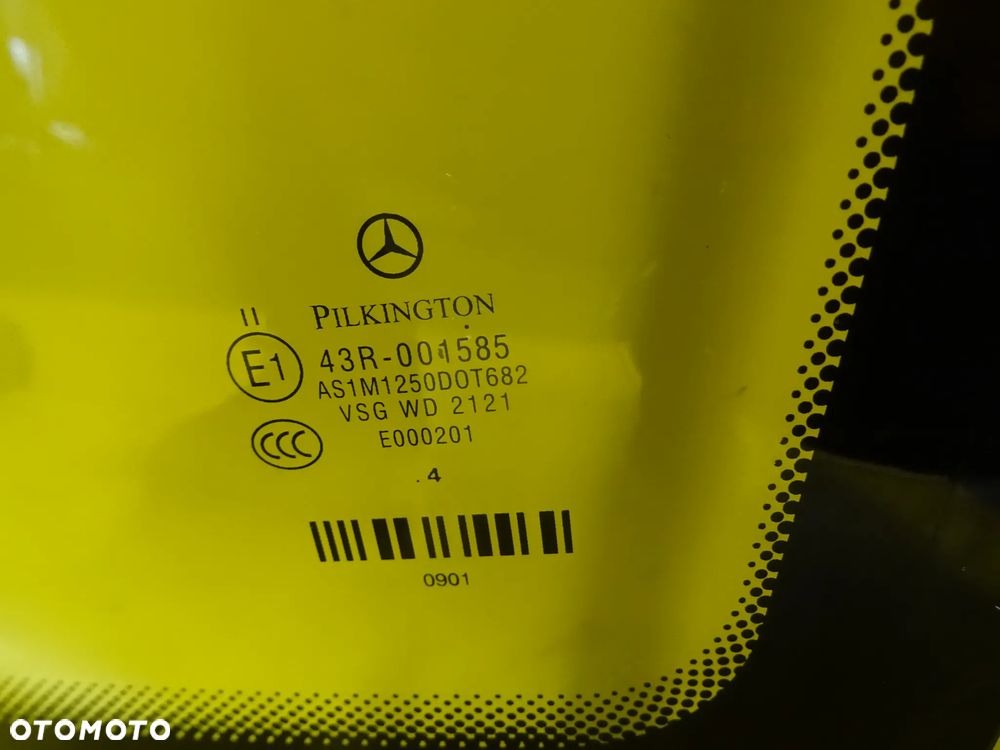 SZYBA CZOŁOWA PRZEDNIA MERCEDES W169 A KLASA 04-08 NR274 - 5