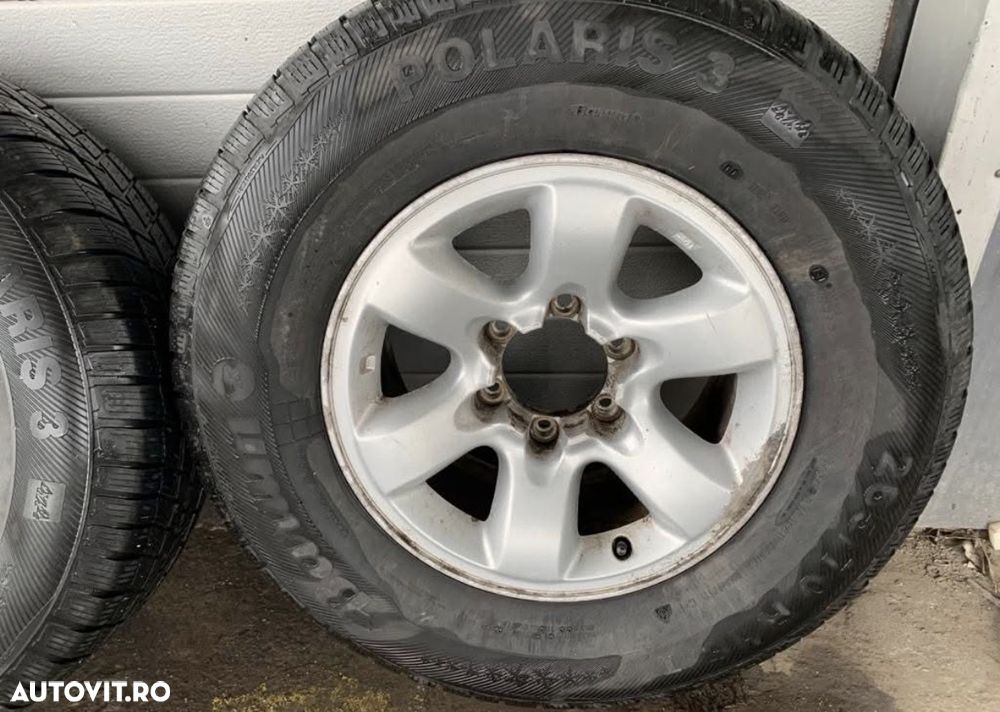 Jante roți R16 Prindere distanță între prezoane  (PCD): 6x139.7.  Gaură Centrală (CB): 110 mm Compatibile j120 toyota land cruiser Nissan patrol etc - 2