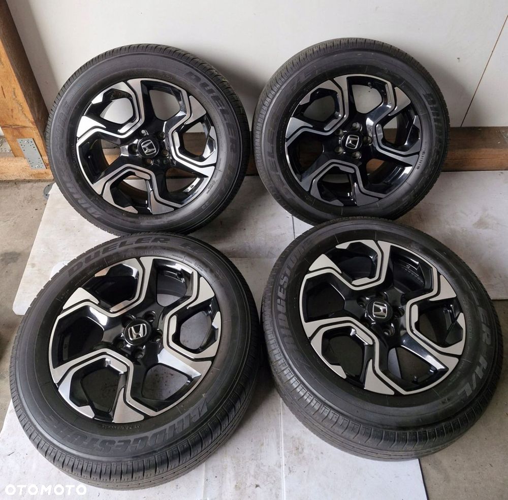 KOŁA HANDA CRV CR-V 7,5J x 18 ET45 5x114,3 235/60R18 103H BRIDGESTONE ORG. - 2