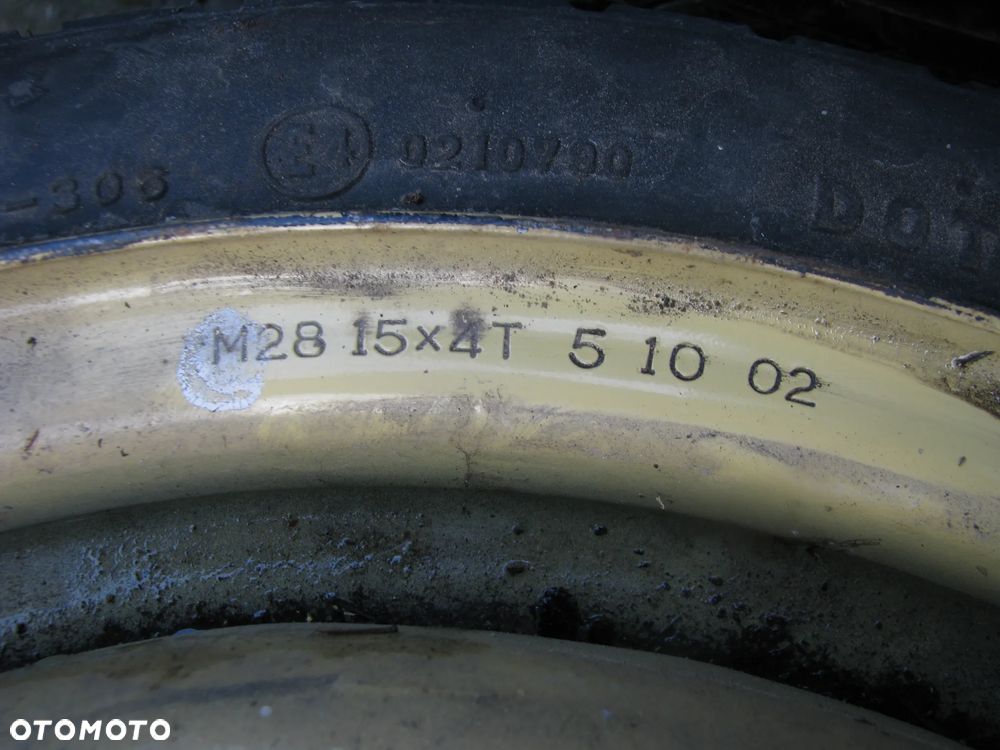 KOŁO DOJAZDOWE MAZDA 3 115/70/15 5X114,3 - 7