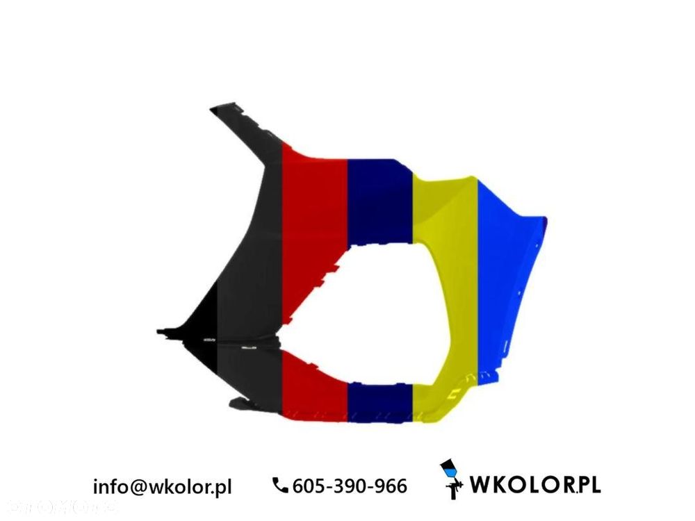 NOWY ZDERZAK AUDI Q3 2019- LAKIEROWANY W KOLOR - 1