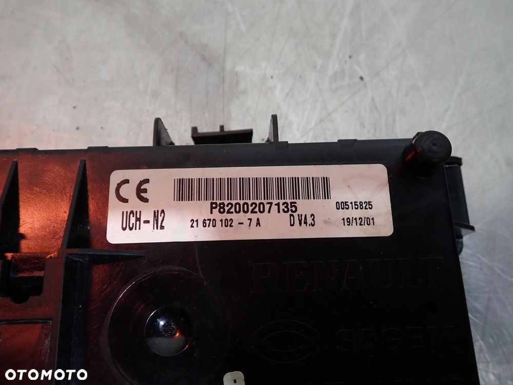 MODUŁ KOMFORTU RENAULT CLIO II P8200207135 - 2