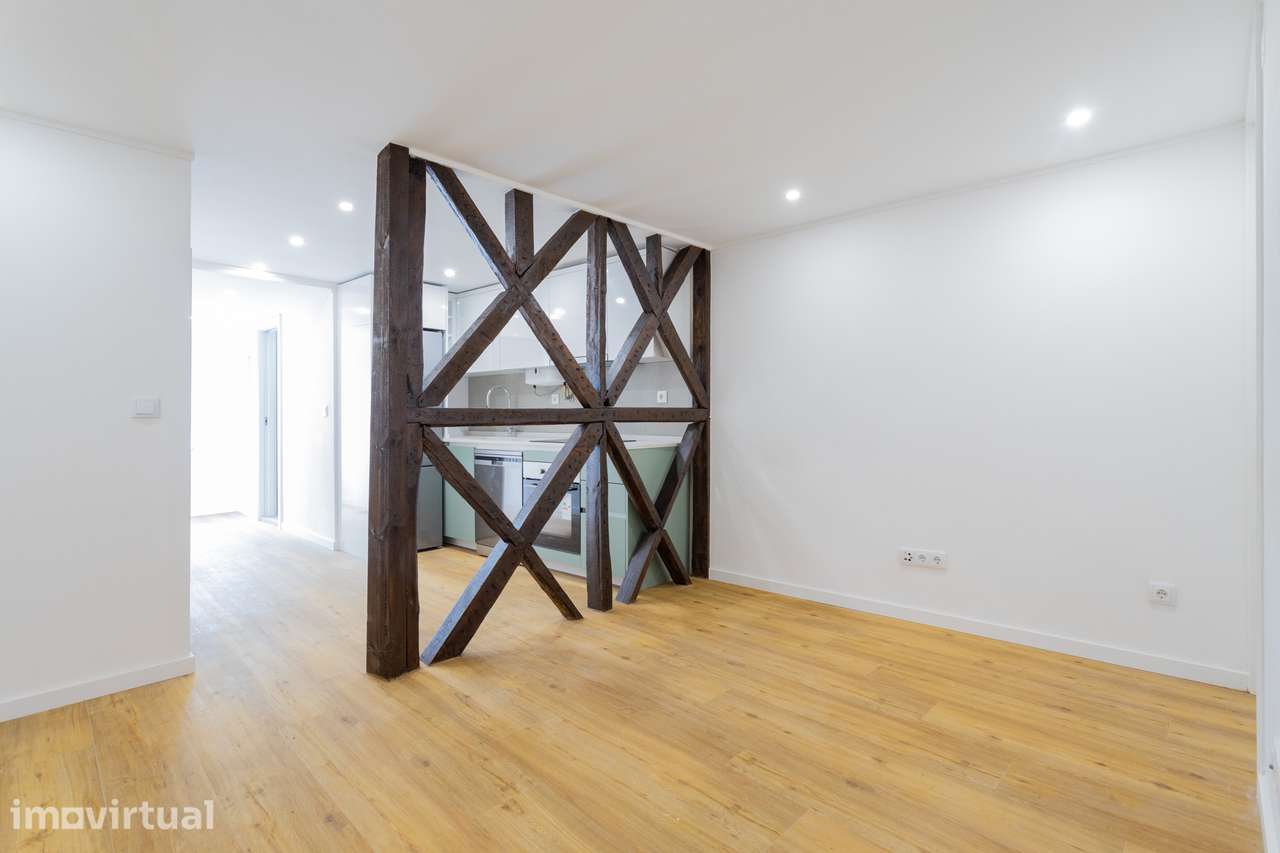 Descubra o Charme de Lisboa: T1 Moderno e Remodelado no Coração da Cid - Grande imagem: 5/19