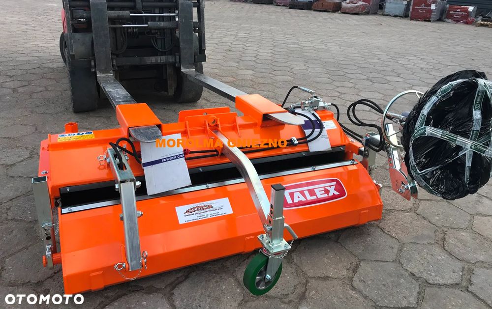 Zamiatarka szczotka komunalna do dróg magazynów placów ulic - 10